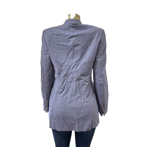 Piazza Sempione Womens Wool Blend Blazer Jacket Size IT 44 Quiet Luxury 80s - Picture 7 of 16